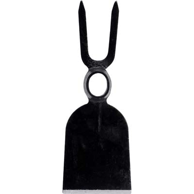 ZAPPA BIDENTE TOSCANA OCCHIO OVALE 335 ORSATTI - ACCIAIO FORGIATO GR 520 MM 100X280 SM.MM 45X35- 2 pezzi
