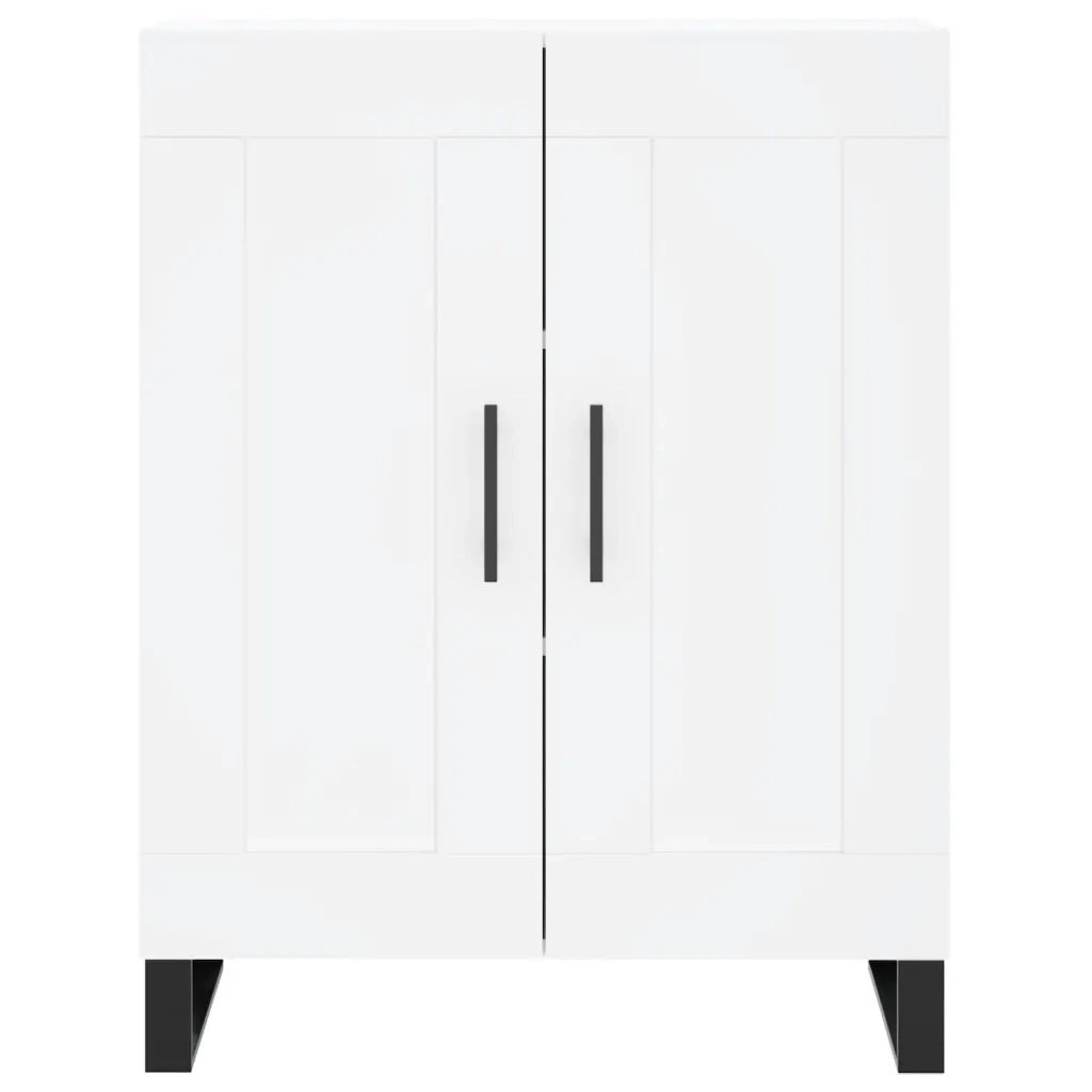 Credenza Bianca 69,5x34x180 cm in Legno Multistrato 3195811