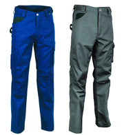 PANTALONE DRILL IN COTONE E POLIESTERE RIGHT FIT  tg.44  antracite/nero    COFRA