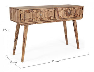 Consolle Fissa 113x40x77h cm 2 Cassetti Kant