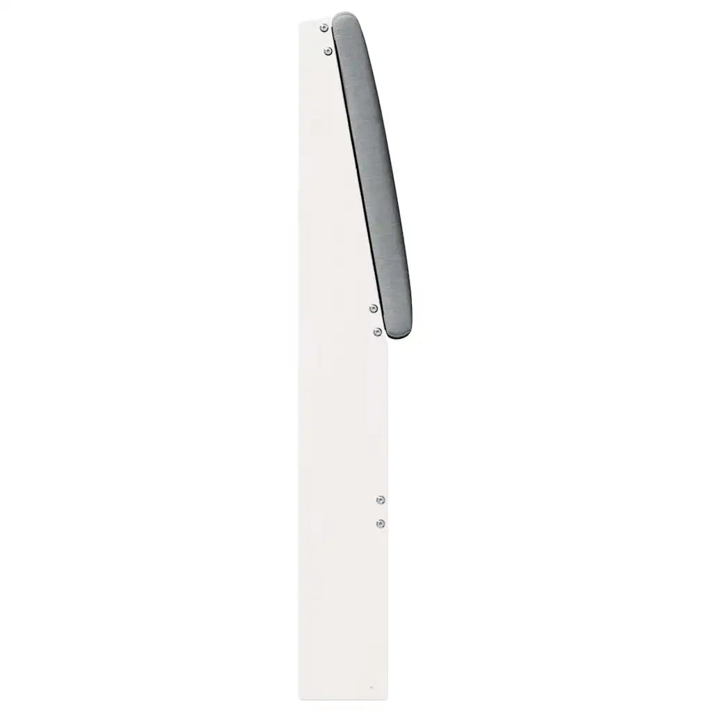 Testiera | Testata imbottita Grigio chiaro 75 cm Pino massello