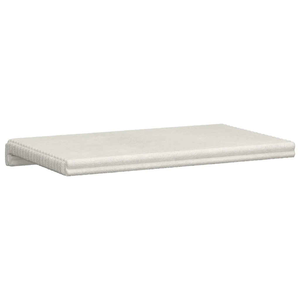 Cuscino per panchina Corduroy Morbido Crema Profondità 35 cm 42043221