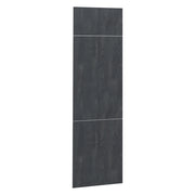 Vicco Frontale cucina Calcestruzzo nero 59.6 x 196 cm frontale del mobile per mobile per frigorifero