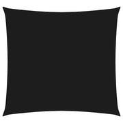 Parasole a Vela in Tela Oxford Quadrata 7x7 m Nero