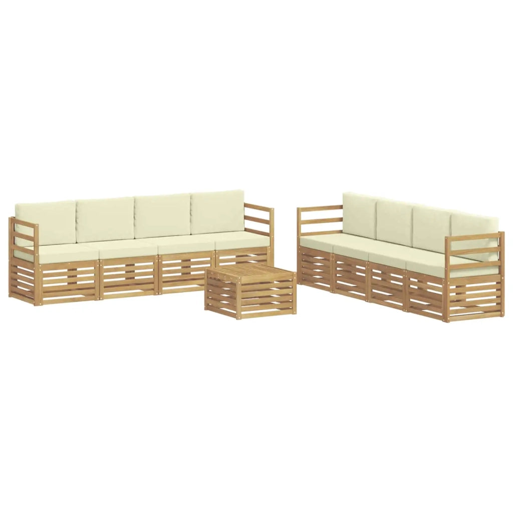 Set divani Legno di Acacia Massello