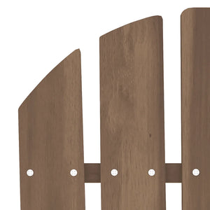 Sedia Adirondack con Tavolo Abete Massello Marrone cod mxl 41832