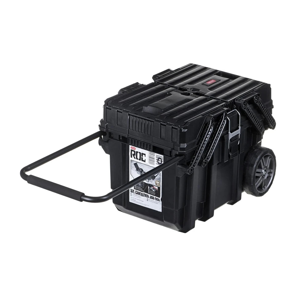 Cassetta porta attrezzi KETER CANTILEVER Job Box (17203037/238270) su ruote nera