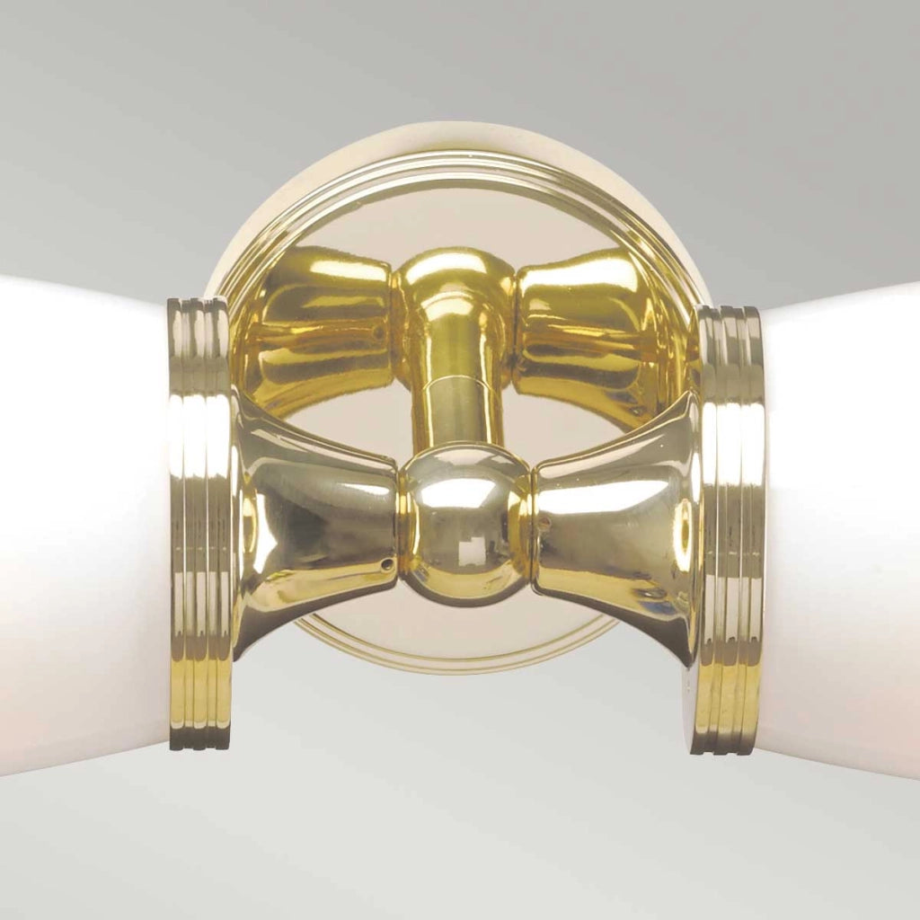 Applique bagno Eliot ottone lucido LED 2xG9 3W Elstead
