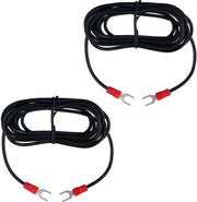 Cavo di Sostegno in PVC Premium - 2 Pezzi - Rame - Duraturo - Pratico - 183x0,8x0,6cm - Cavo per Gramofono
