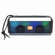 Trade Shop - Cassa Altoparlante Bluetooth Senza Fili Audio Portatile Effetto Rgb Tf Usb Tg-144 -
