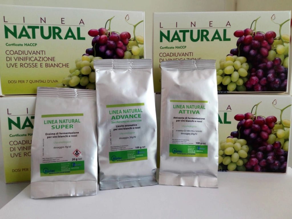 KIT VINIFICAZIONE LIEVITO/NUTRIENTE/ENZIMA- 1,0 pz