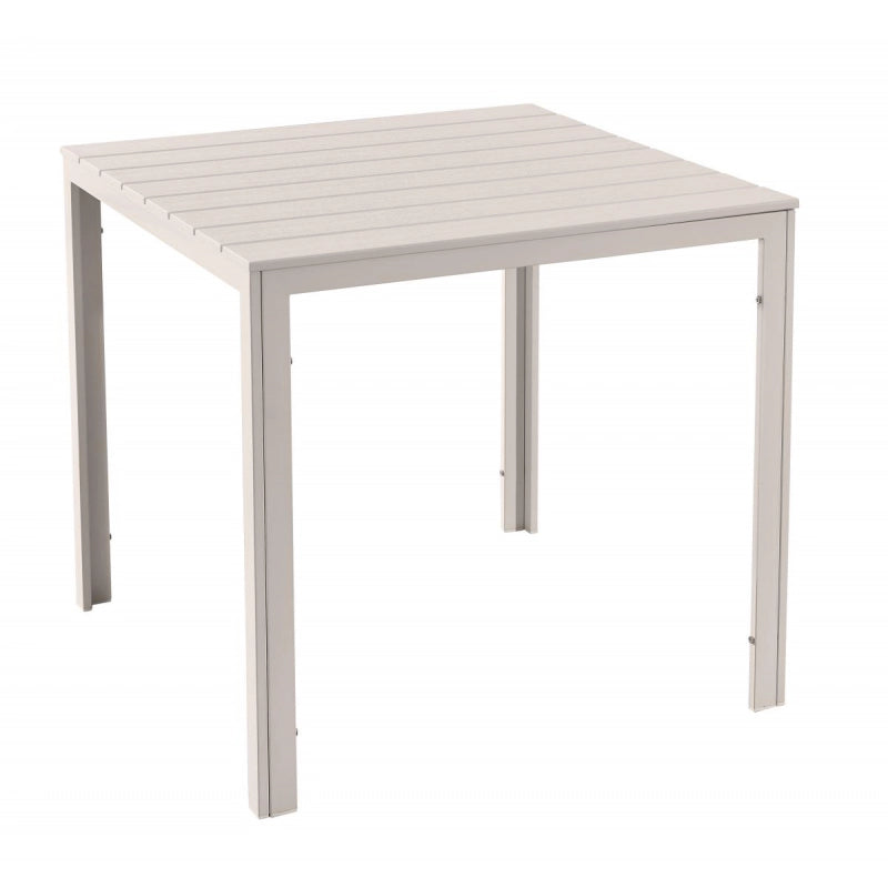 TAVOLO FISSO TORTORA CHIARO 78x78cm CASACOLLECTION