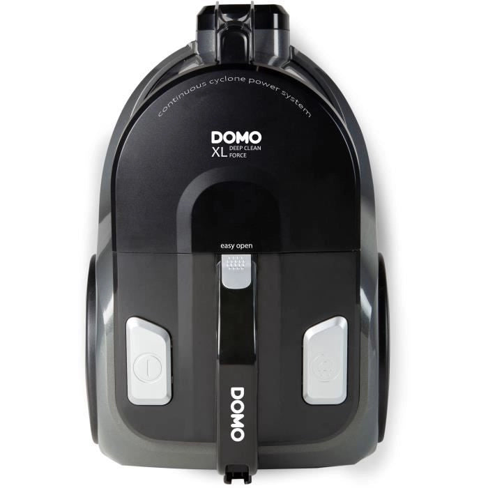 Domo Do7295S - borsa senza borsa senza sacchetto - Sistema ciclonico - Nuovo spazzola pulita profonda - serbatoio di carrello 2.5L
