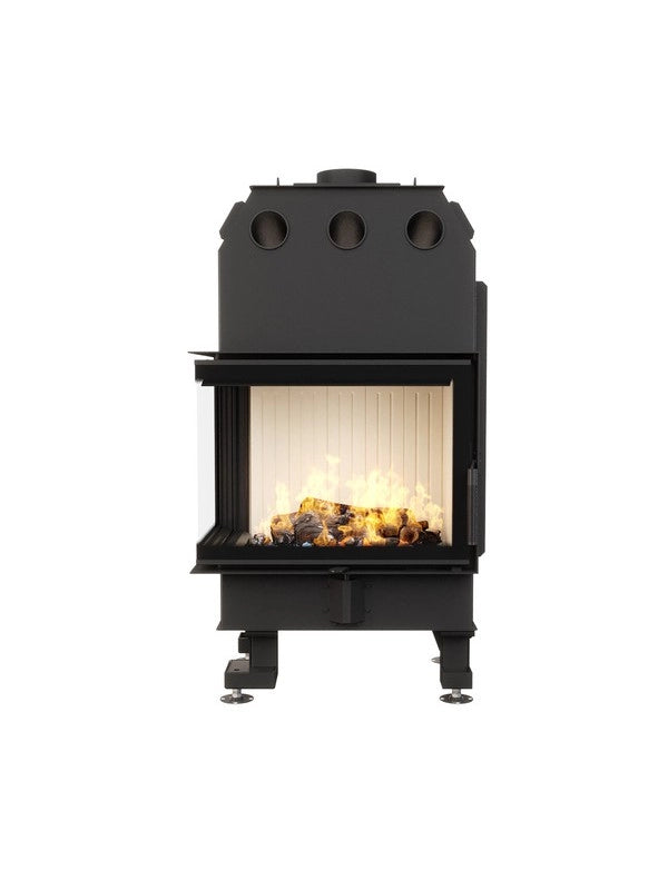 Caminetto ad angolo Inserto Apertura sinistra Energy 65x50x47 (14,5 kW) ECO