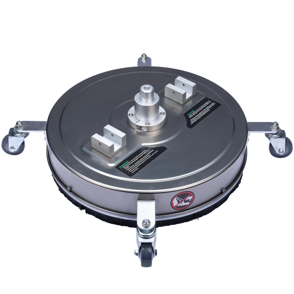 Spazzola Professionale T-Racer 20 SteelSpin – 3200 PSI, 51 cm, 4 Ugelli Rotanti | Compatibile con Idropulitrici 3/8"