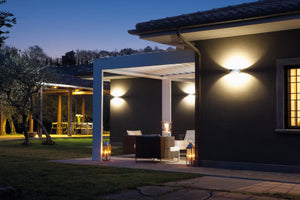 Applique da Esterno a LED 16W Tonda Sovil Plaza Bianco