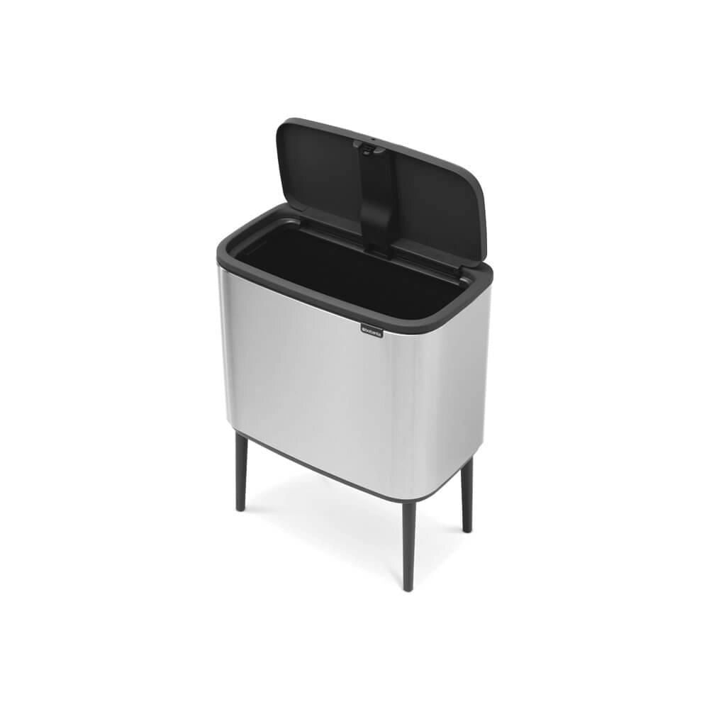 Brabantia 315848 bidone per la spazzatura 36 L Rettangolare Acciaio Acciaio inossidabile