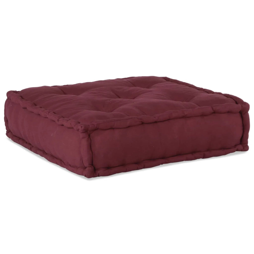 Unità di Divano Modulare 3 pcs Bordeaux Tessuto
