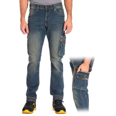JEANS DA LAVORO 'JOB DIRTY' RICA LEWIS Tg. 54 - RICA LEWIS
