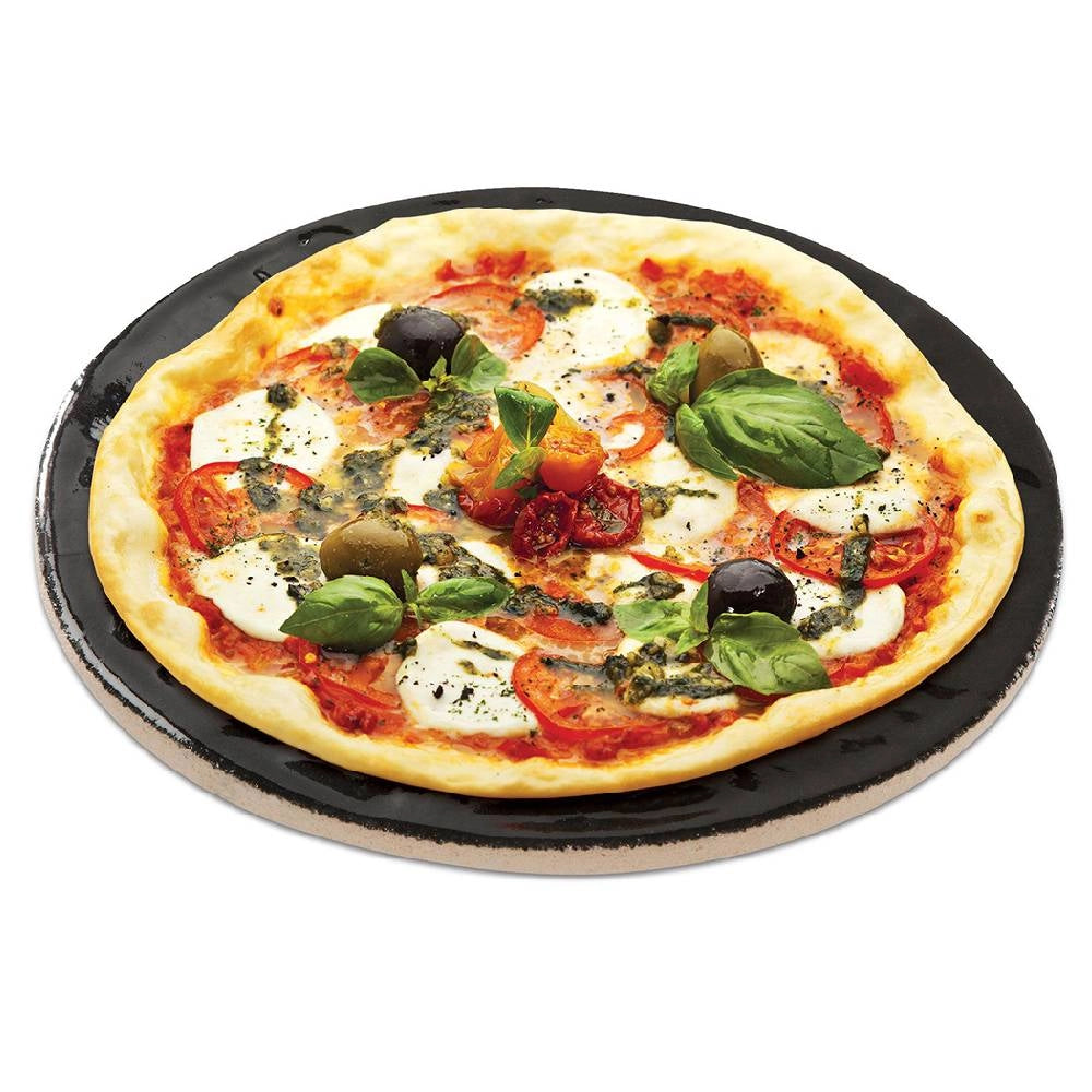 Pietra per Pizza in Ceramica Smaltata per Barbecue Kamado Primo Formato: 30 cm