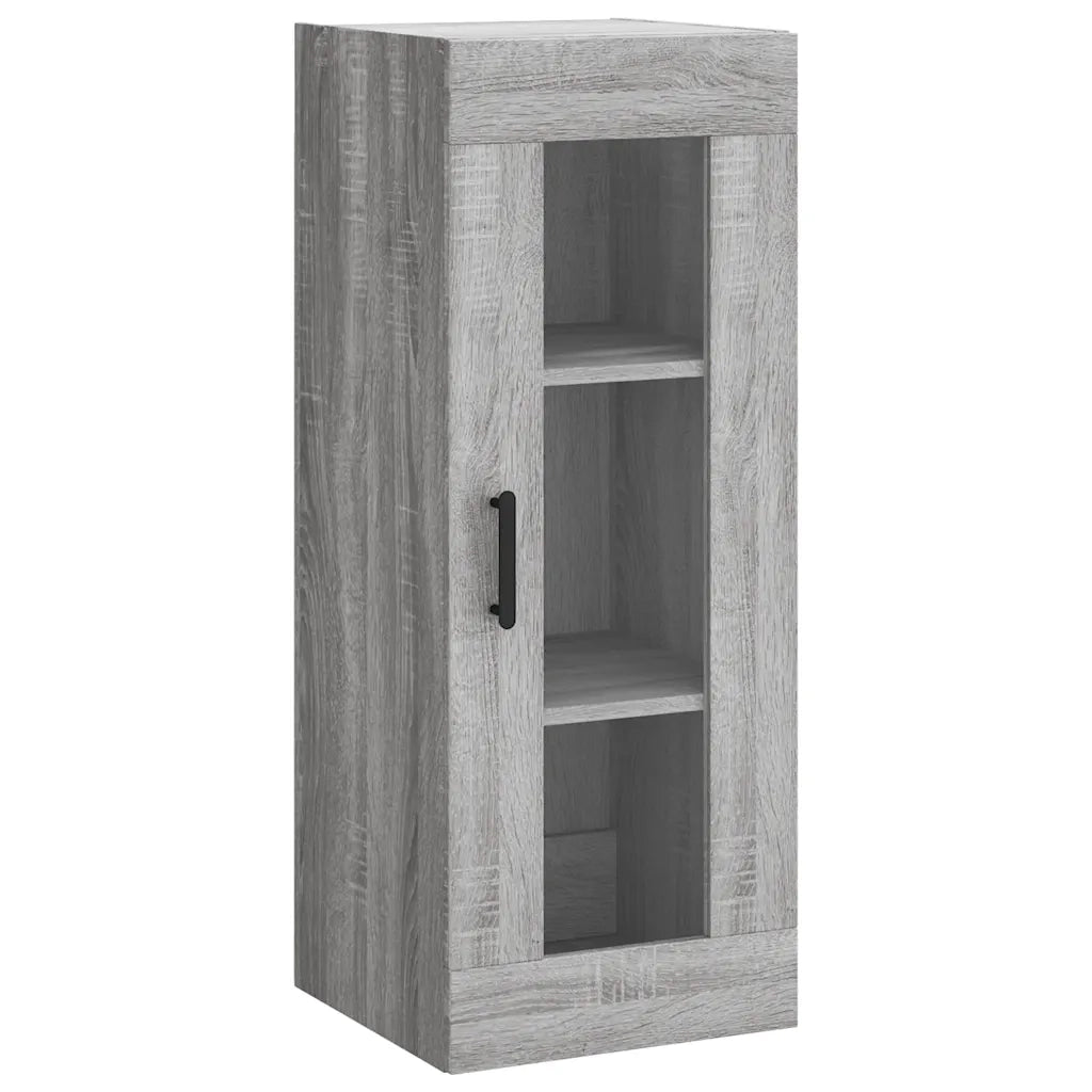 Credenza Grigio Sonoma 34,5x34x180 cm in Legno Multistrato 3199503