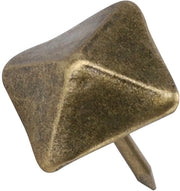 Nageli Decorativi 50 pezzi - Clavetti Antichi - Testa Piramidale/Cuore Quadrato - Spighe per Mobili - Duraturo/Ironiche - Decorazioni Multifunzionali