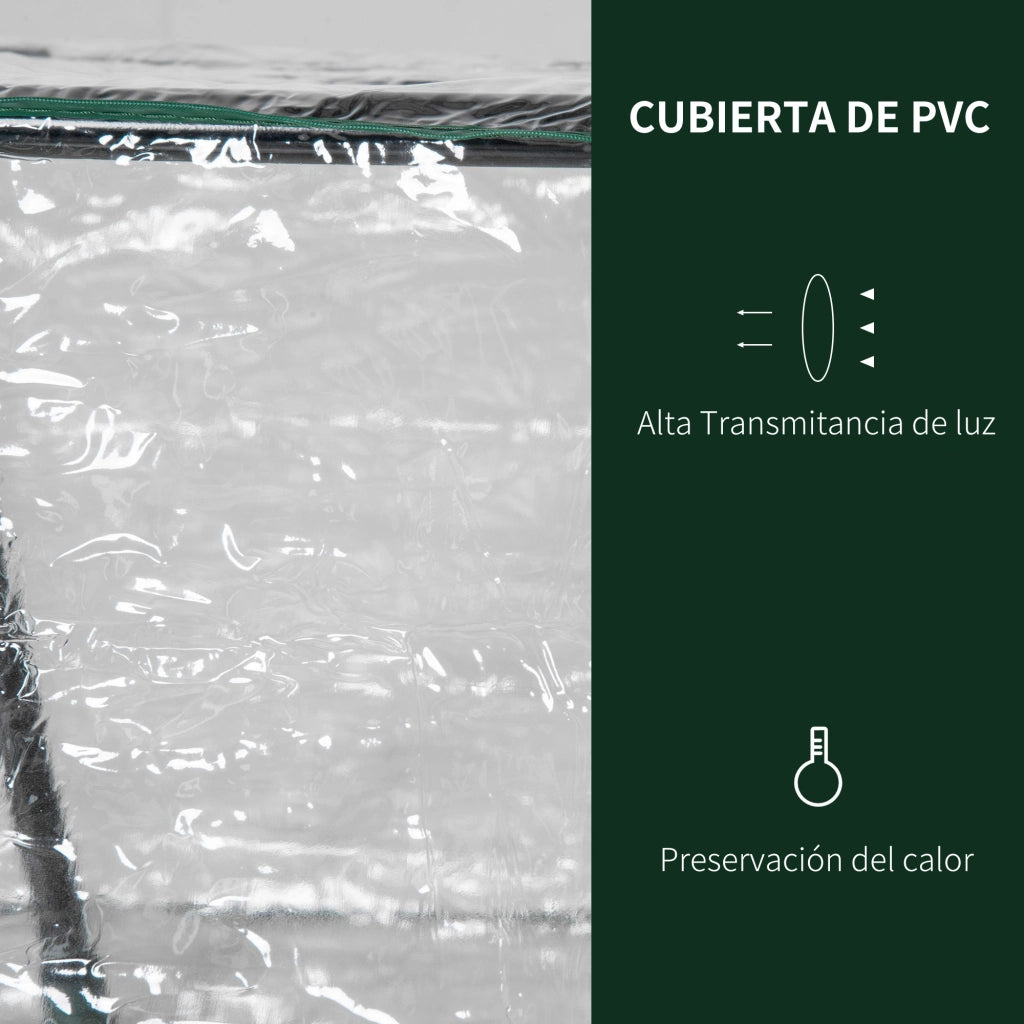 Serra da Giardino ¨C zephmum ¨C 120x60x60 cm Grigio Acciaio