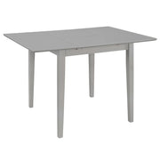 Set per Sala da Pranzo 5 pz in MDF Grigio 276398