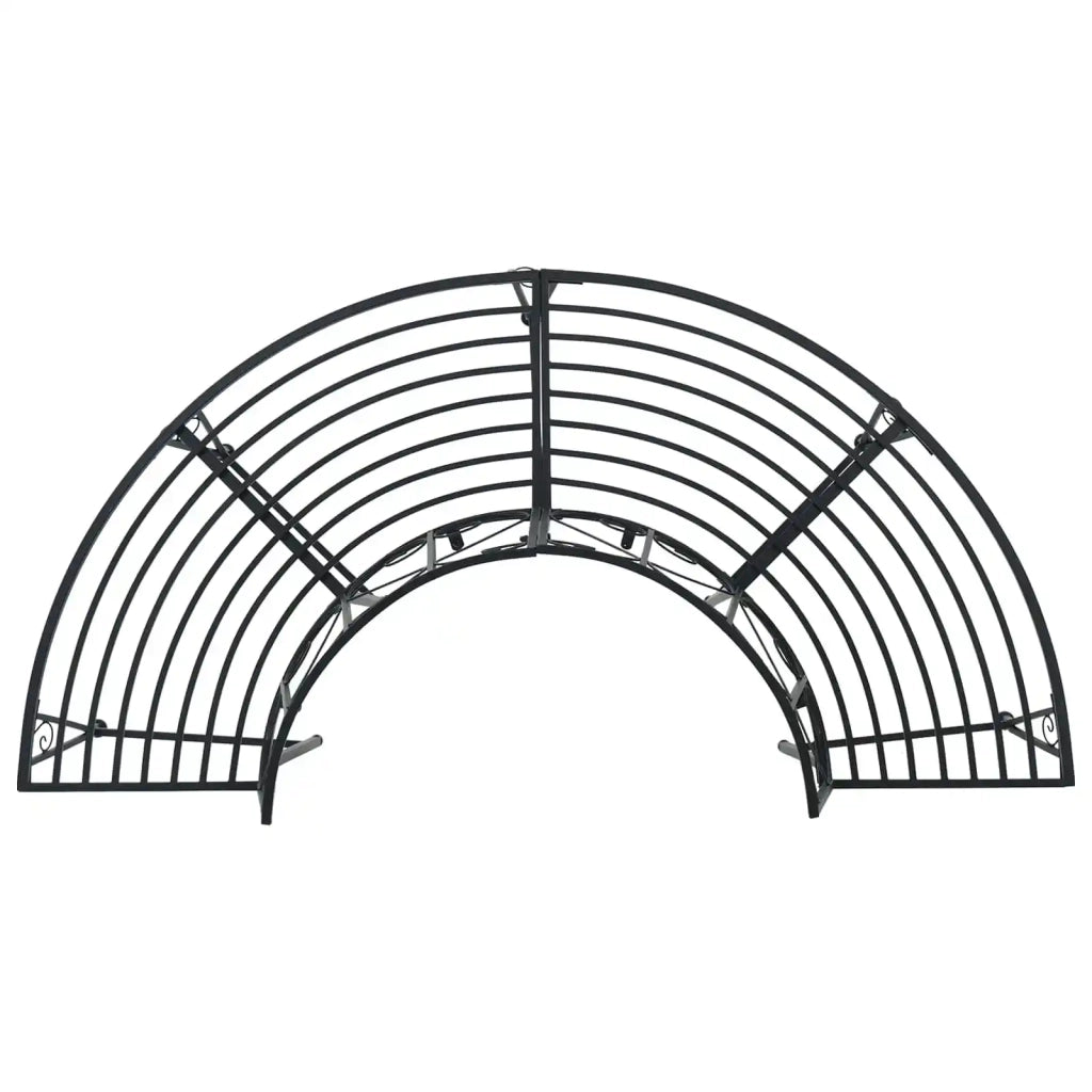 Panchina per Alberi 4-Numero di posti 160 x 80 x 89 cm Acciaio 42029500