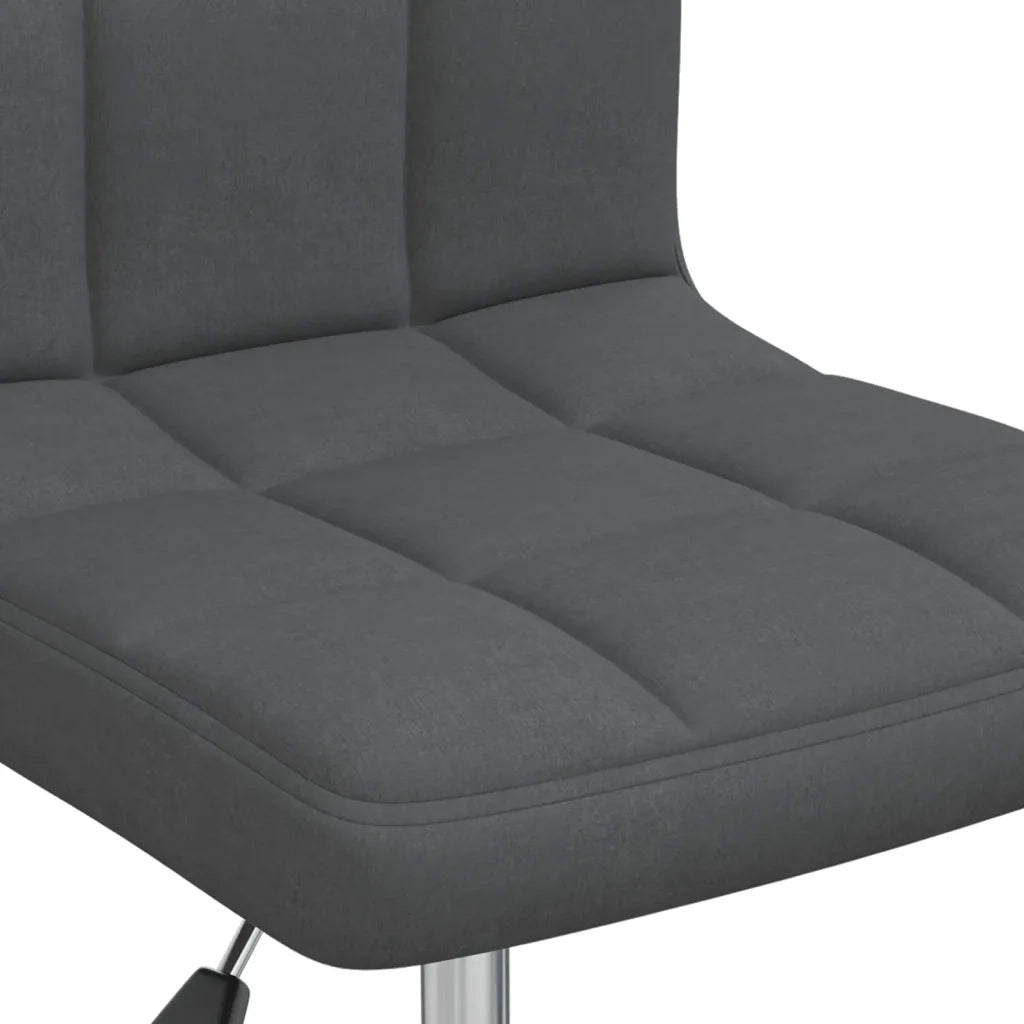 Sedia da Ufficio Girevole Grigio Scuro in Tessuto cod mxl 34080