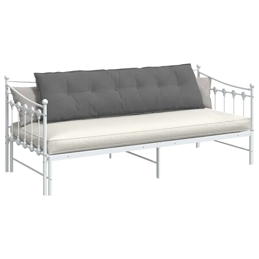 Cuscino per Schiena | Cuscino dorsale Grigio scuro 180 x 50 cm