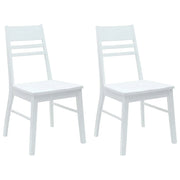 Sedie da pranzo 2 pz | Sedie da cucina Bianco 43 x 54 x 89 cm