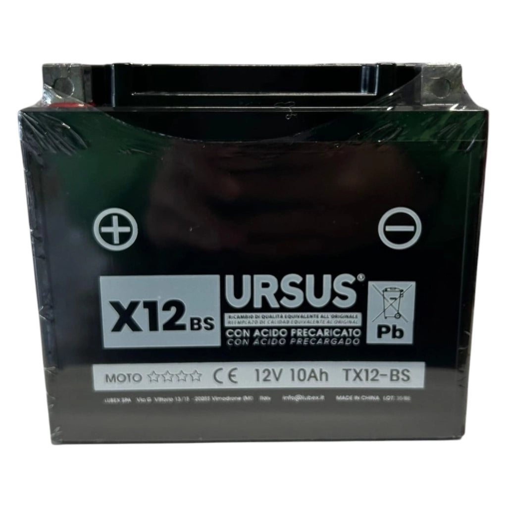 BATTERIA PER MOTO URSUS x12BS 10Ah