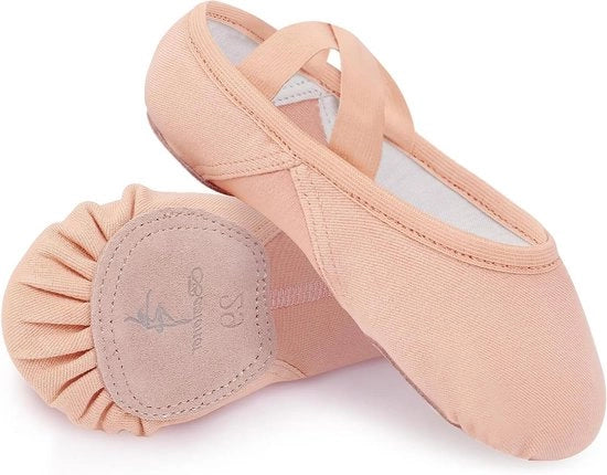 Balletschiene elastica premium per ragazze e donne - Rosa - Bambini, bambine e 13 UK Child - Scarpe da danza