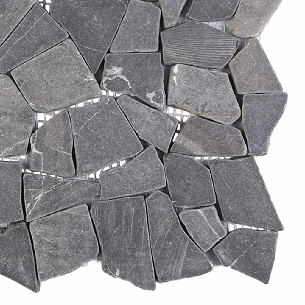 Piastrelle Mosaico Grigio Scuro 30 x 30 cm Marmo 42033530
