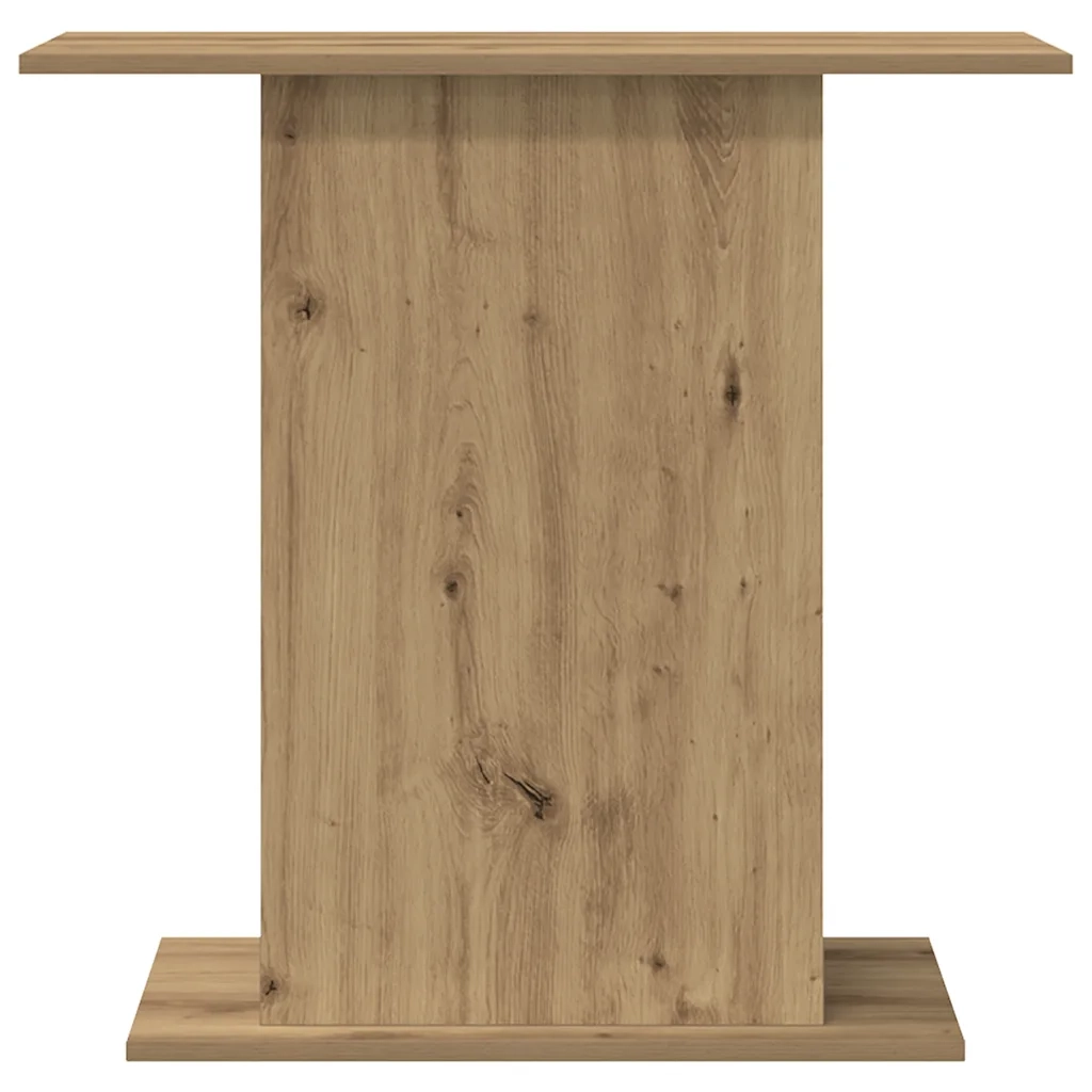 Supporto per acquario artigianale in rovere 36x75x72,5 cm in legno ingegnerizzato 857291