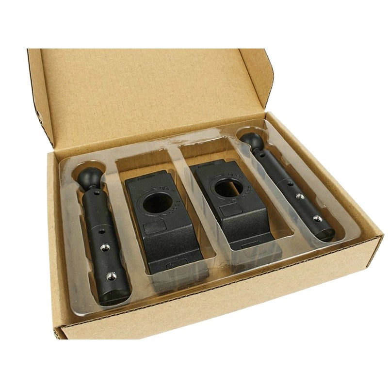 Kit Staffa di Fissaggio Per Per Sistema Tensostruttura Luce Led StarLine Per 2 Lati