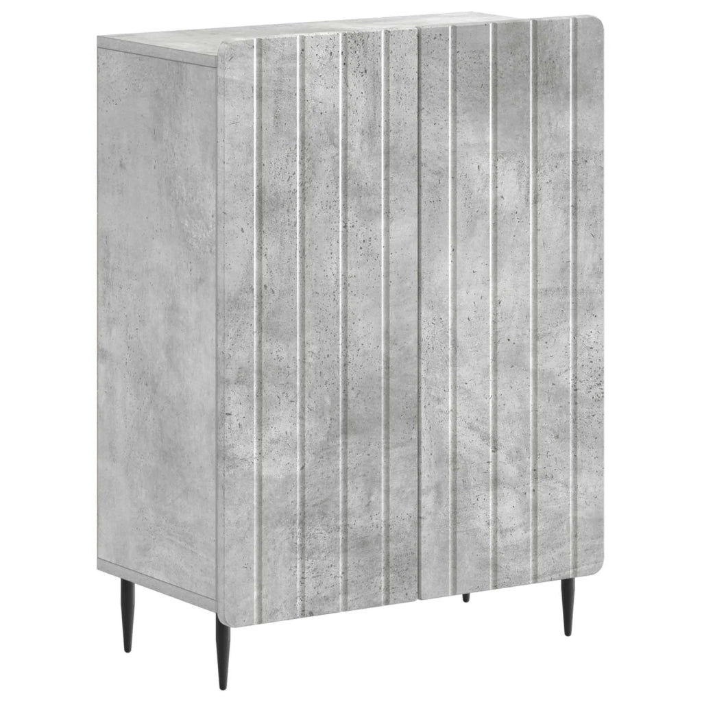 Set di armadietti da bagno in 3 pezzi ZWOLLE Grigio Cemento 3417435