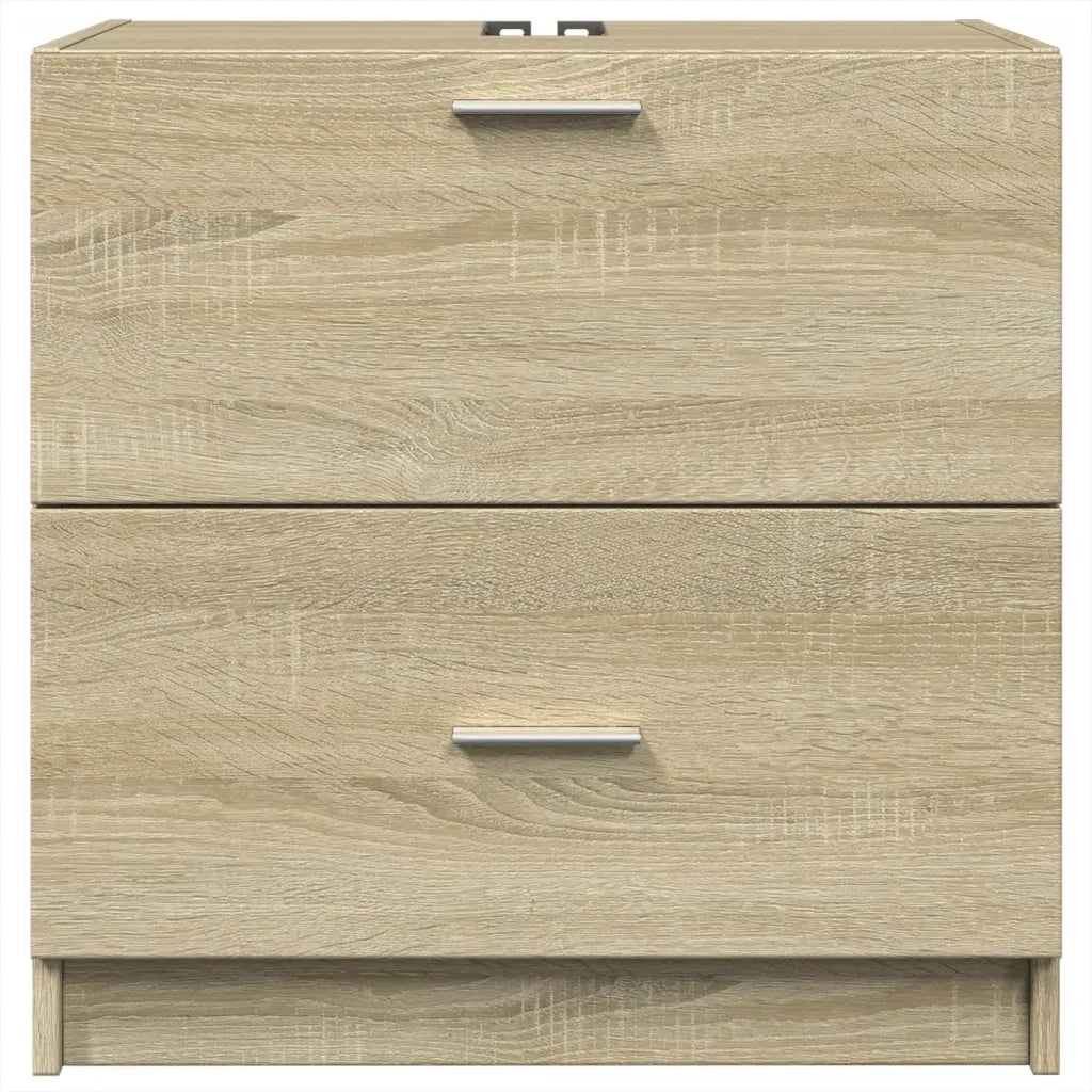 Mobile Sottolavabo Rovere Sonoma 59x37x59 cm in Truciolare
