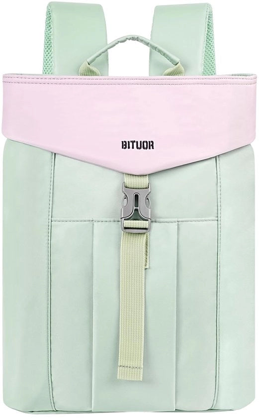 Borsa da Spalla per Donna Grande, Borse per Ragazze, Borsa da Ufficio con Fermo Laptop 14 Pollici, Borsa da Scuola Impermeabile per Adolescenti, Borsa da Viaggio, Borsa da Ufficio Elegant per Università, Impresa e Tempo Libero, Verde Menta