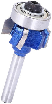 Frees per Hout - Utilizzo con Trimmer Elettrico - Diametro 8 mm - Trimmer con Lame a 4 Denti - Lame in Carburo Cementato