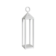 PICNIC Lampada da tavolo portatile LED 2,2W IP54 2700K CRI85 43cm - Bianca - Rossini Group - Design in alluminio pressofuso