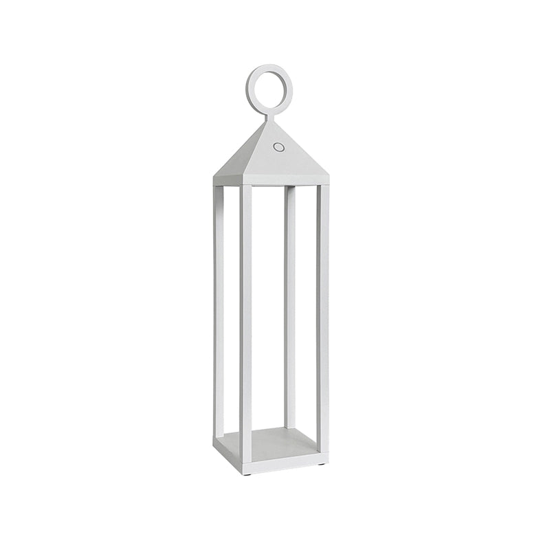 PICNIC Lampada da tavolo portatile LED 2,2W IP54 2700K CRI85 43cm - Bianca - Rossini Group - Design in alluminio pressofuso