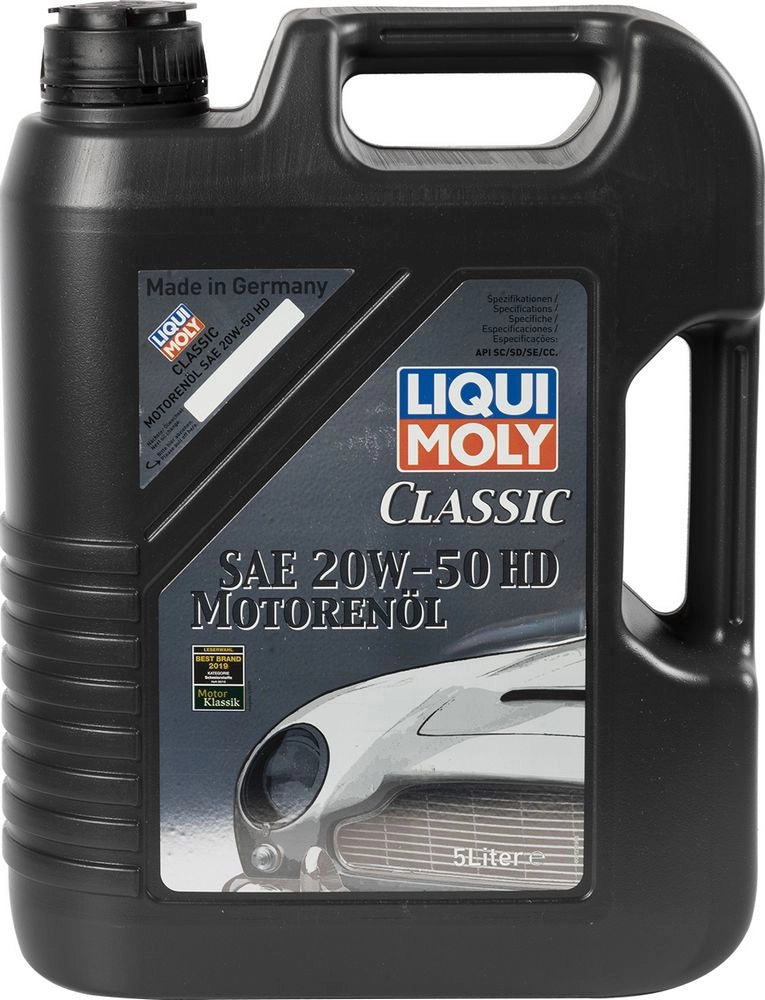 Olio Motore Classic SAE 20W-50 HD 5L