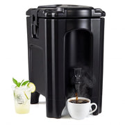 Distributore di Bevande Isolato da 16,5 L, Contenitore Isotermico per Distribuzione Bevande Calde e Fredde con Rubinetto e Maniglia, per Tè, Caffè e Acqua, per Bar, Buffet e Festa