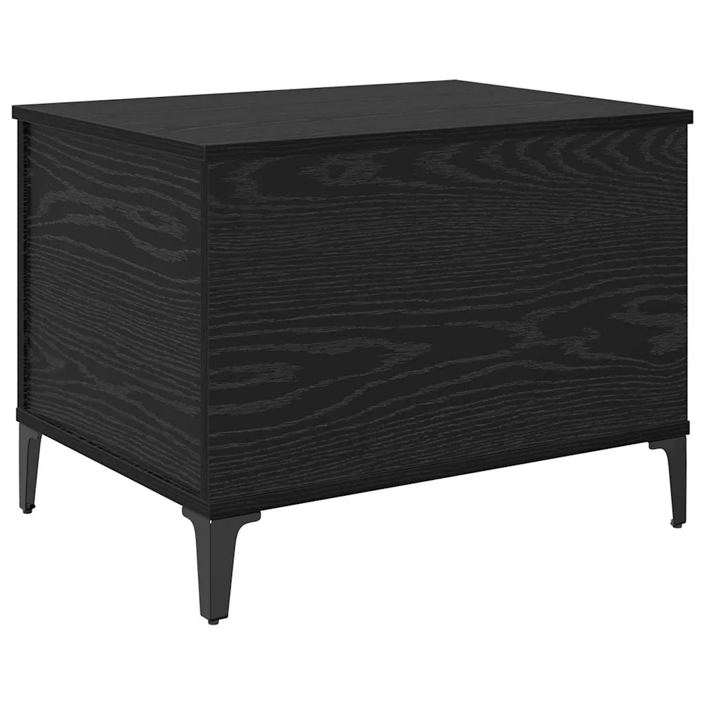 Tavolino da salotto Rovere Nero 60 x 44,5 x 45 cm