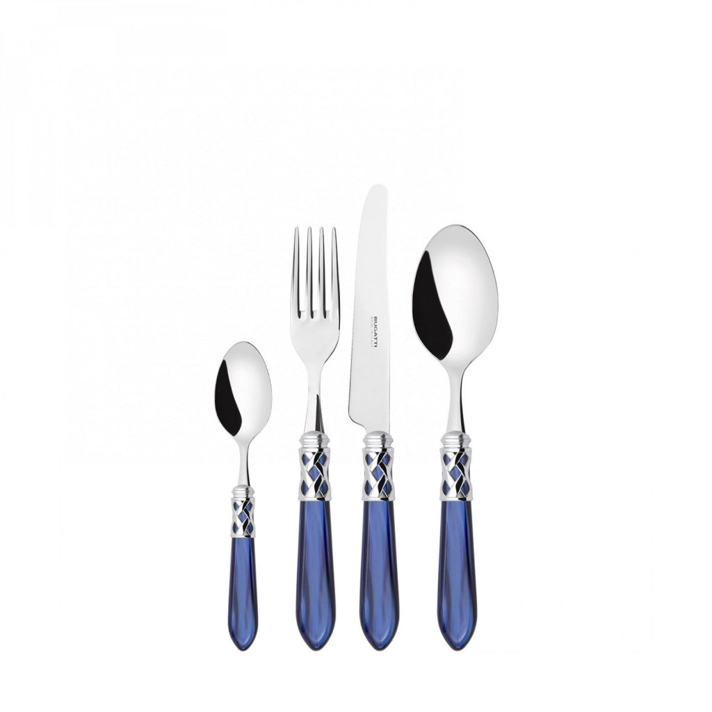 ALADDIN Ghiera Cromata, Posate Set 24 Pz, Scatola Compact, Casa