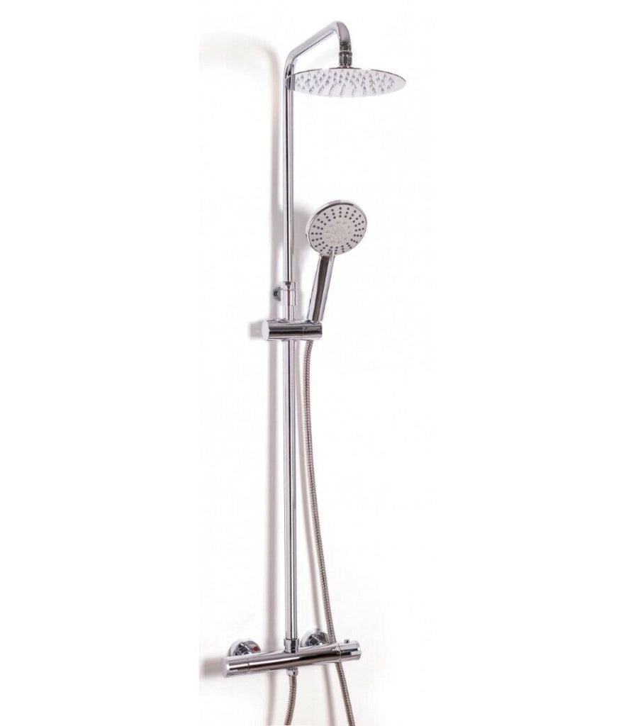 Colonna Doccia Termostatica Soffione Diametro 20 Cm - Accadueo