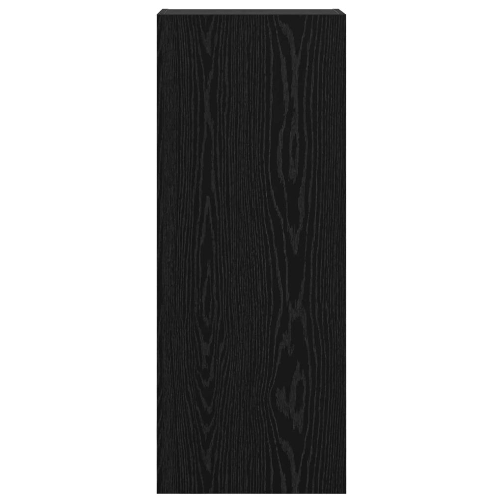 Mobile TV da parete Rovere Nero 40,5 x 30 x 102 cm 882941