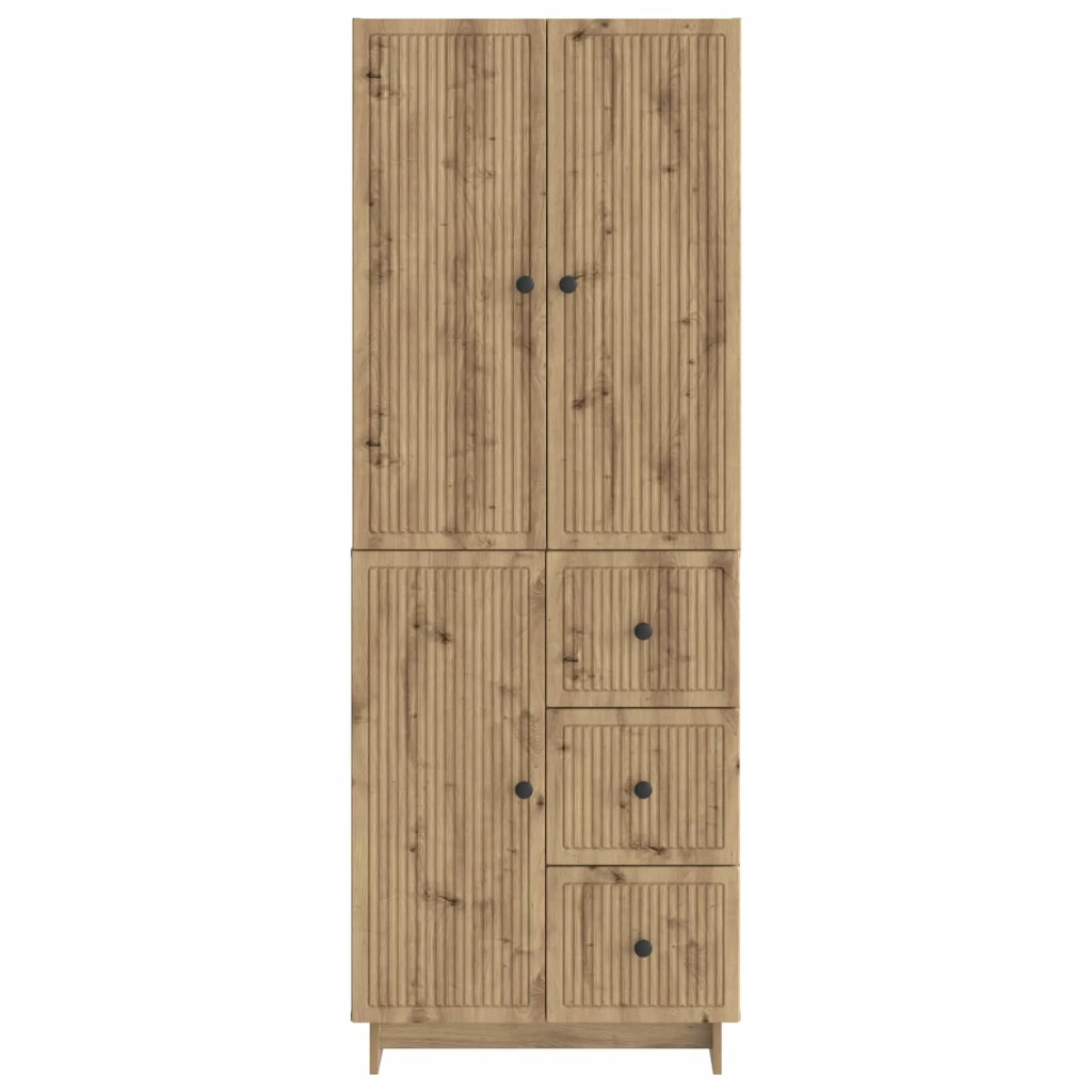 Set di armadi 2 pcs 66 x 34,5 x 90 cm Legno ingegnerizzato 3416402